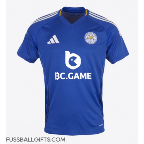 Leicester City Fußballbekleidung Heimtrikot 2024-25 Kurzarm